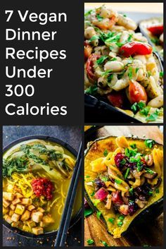 300 Calorie Dinner, Recipes Under 300 Calories, Dinner Under 300 Calories, 300 Calorie Meals, Vegetarian Dinner Recipes, Low Calorie Vegan, Healthy Vegetarian Dinner, Under 300 Calories, Calorie Meal Plan