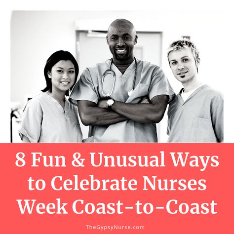 Nurses week is coming up & so are some really fun – and slightly weird – events across the U.S.   Jackson Nurse Professionals has the 8 Fun and Unusual Ways to Celebrate Nurses Week Coast-to-Coast on TheGypsyNurse.com!    #TravelNurse #NursesWeek Weeki Wachee Mermaids, Flora Bama, Celestial Seasonings, Strange Events, Professional Nurse, Factory Tours, Gorgeous Scenery, Travel Nursing, Nursing Jobs