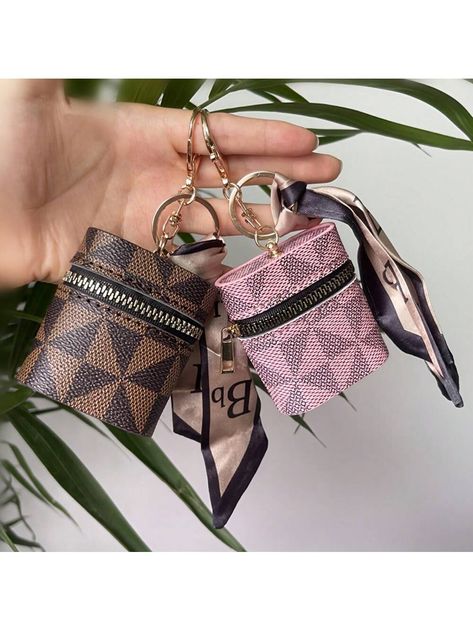 1pc Women's Wallet Keychain, Mini Lipstick Case, Wireless Earphone Storage Case, Coin Purse, Car PendantI discovered amazing products on SHEIN.com, come check them out! Money Organizer, Shein Fits, Wallet Keychain, Mini Lipstick, Womens Wallet, Mini Pouch, Lipstick Case, Car Hanging, Keychain Wallet