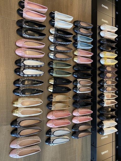 Chanel ballet flats