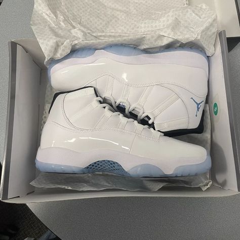 Jordan 11 Retro Legend Blue (2024) CT8012-104 Men's SZ 12 Jordan 11 Legend Blue, Retro 11, Jordan 11 Retro, Air Jordan 11, 2025 Vision, Hip Hop Jewelry, Custom Sneakers, Jordan 11, Modern Man