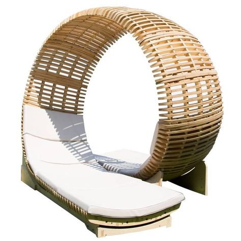 Loopita, Contemporary Outdoor Chaise Lounge for Two | From a unique collection of antique and modern Chaise Longues at https://www.1stdibs.com/furniture/seating/chaise-longues/. Modern Chaise Lounge, Rustic Outdoor Furniture, Contemporary Outdoor Furniture, Quotes Tattoos, Best Outdoor Furniture, Products Ideas, Milo Baughman, Outdoor Chaise, Funky Furniture