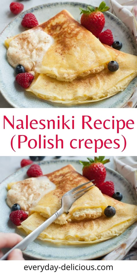 Easy Polish Recipes, Polish Food Traditional, Slovak Recipes, Sweet Cheese, Polish Desserts, Food Traditional, Polish Sausage, Foreign Food, Polish Food