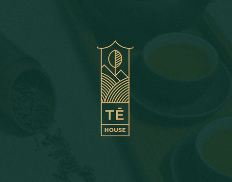 Restaurant Branding System :: Behance Tea Logos Ideas, Tea Logo Design Ideas Branding, Tea Shop Branding, Tea Logo Design Ideas, Tea Branding Design, Tea Company Logo, Tea Brand Logo, Tea Shop Logo, Logo Design Dance