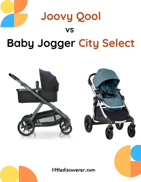 Which stroller should you buy: Joovy Qool vs City Select Stroller? This guide is to compare the two popular strollers in the market today: Joovy Qool Stroller Travel System and Baby Jogger City Select Stroller. City Select Stroller, Stroller Travel System, Baby Jogger City Select, Similarities And Differences, Travel System Stroller, Baby Jogger, Travel System, The Winner, Side By Side