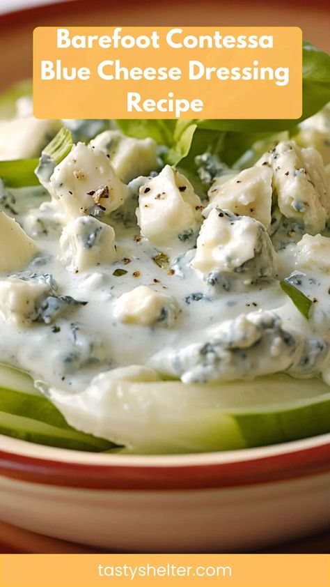 Barefoot Contessa Blue Cheese Dressing Recipe – Tasty Shelter Blue Cheese Salad Dressing, Blue Cheese Dressing Recipe, Cheese Salad Dressing, Bleu Cheese Dressing, Blue Cheese Recipes, Blue Cheese Salad, Blue Cheese Dressing, Bleu Cheese, Barefoot Contessa