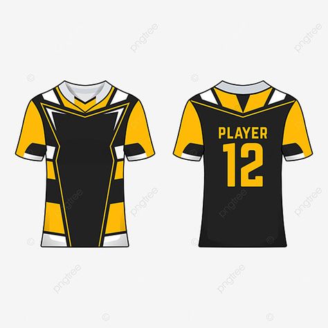 Jersey Illustration, Rugby Jersey Design, Yellow Jersey, Design Jersey, Design 2023, Rugby Jersey, Yellow Pattern, Women Shirt, Black And Yellow