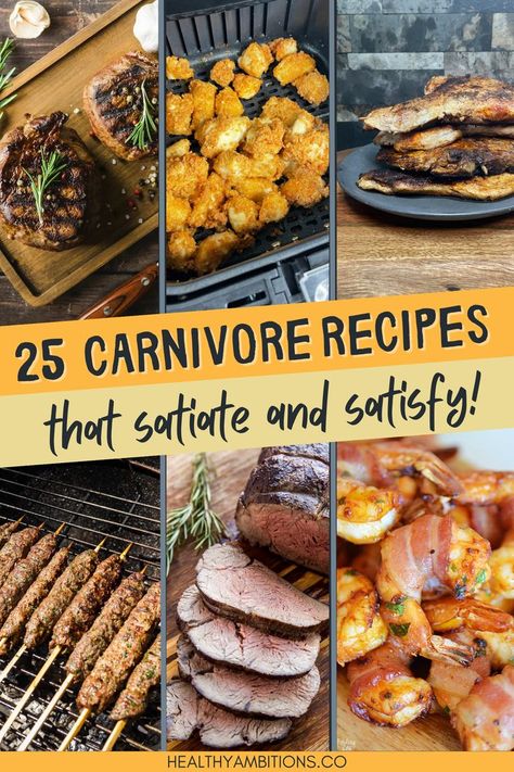 Caveman Diet Recipes, Carnivore Recipes, Caveman Diet, Breakfast Low Carb, Meat Diet, Carnivore Diet, Low Carb Diet Recipes, Keto Meal Prep, Low Carb Meals Easy