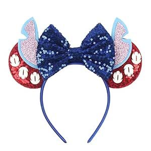 Cinderella Disney Ears, Disney Bows, Bows Pink, Princess Decorations, Cinderella Disney, Purple Sparkle, Mouse Ears Headband, Glitter Party