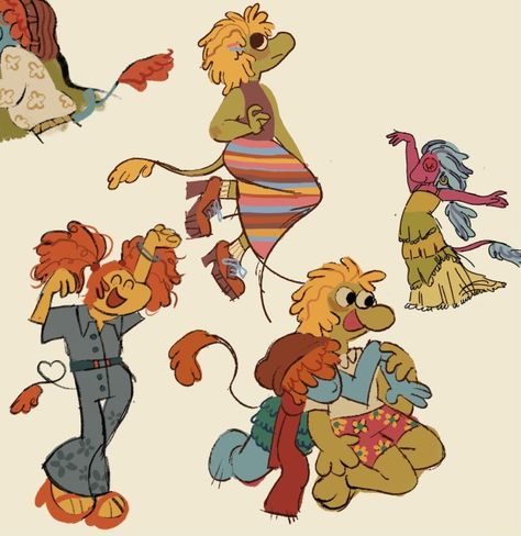 🌼 on Tumblr Jim Henson Puppets, Silly Puppets, Fraggle Rock, The Muppet Show, Jim Henson, Love Cute, Funky Art, Cartoon Art Styles, Art Reference Photos