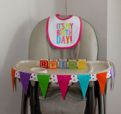 Birthday highchair banner Baby Mustache, Mustache Party, Birthday Highchair, First Birthday Pictures, Highchair Banner, 1st Birthday Cakes, Elmo Birthday, Rainbow Birthday Party, Monster Birthday