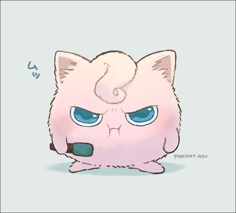 Jigglypuff, by Ayu Jigglypuff Art, Pokemon Jigglypuff, Pokemon Tattoo, Pokemon Stickers, Cute Pokemon Pictures, Cute Pokemon Wallpaper, Pokemon Teams, Pokemon Drawings, Pokemon Fan Art