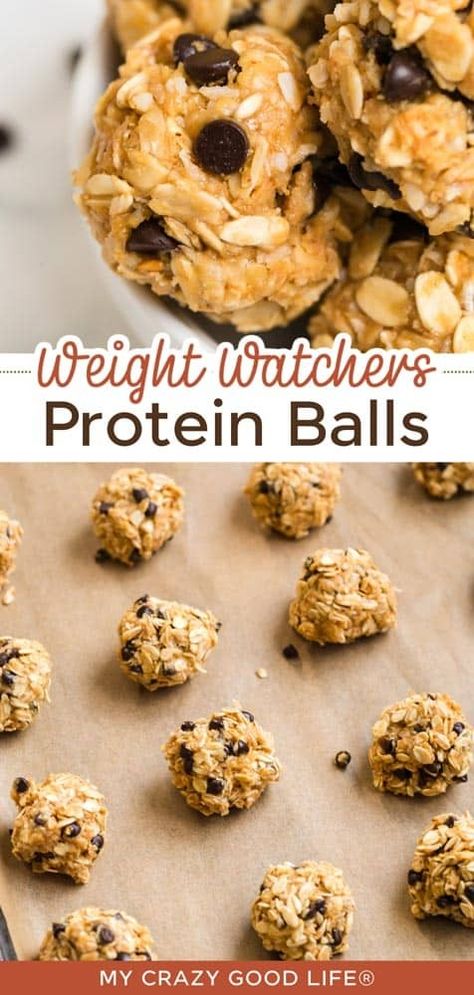 These Weight Watchers Peanut Butter Protein Bites are a healthy Weight Watchers snack idea! We love making these no bake cookies to replace cookie cravings. Weight Watchers Protein Balls, Weight Watchers Protein, Protein Snacks Low Carb, Protein Bites Recipe, Weight Watcher Cookies, Vanilla Protein Shake, Protein Shake Ingredients, Protein Balls Healthy, Healthy High Protein Snacks