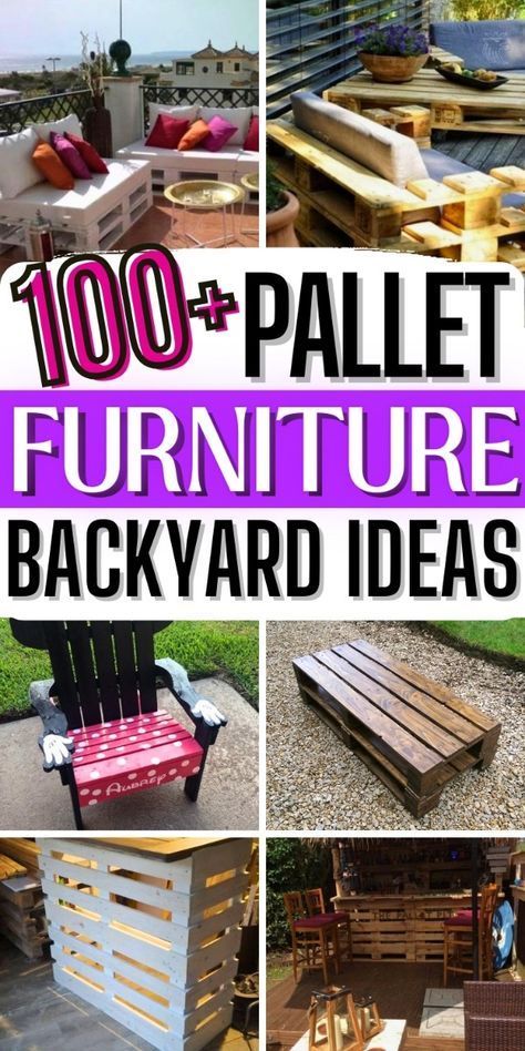 Upgrade Your Garden with Chic Pallet Furniture Outdoor Ideas. From simple, cozy pallet sofas for lazy afternoons to rustic pallet coffee tables perfect for your morning coffee, explore a range of garden furniture ideas that are both stylish and practical. These DIY pallet projects offer everything from pallet bars for entertaining guests to pallet chairs that add a quaint charm to any outdoor space. Dive into our creative pallet furniture ideas and transform your garden today just in time for summer. Pallet Coffee Tables, Pallet Bars, Garden Furniture Ideas, Outdoor Pallet Projects, Diy Wood Pallet Projects, Diy Pallet Sofa, Pallet Projects Easy, Pallet Patio Furniture, Gardening Projects