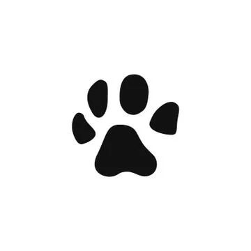 Tiger Paw Illustration, Dog Paw Cartoon, Paw Illustration Dog, Flat Dog Illustration, Paw Illustration, Dog Paw Stickers, Illustration Dog, Effects Animation, Dog Paw