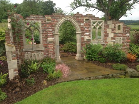 Bespoke Gothic Follies - Historical Garden Design - Redwood Stone Garden Follies, Garden Dividers, Garden Folly, Stone Arches, Build A Garden, Gothic Garden, Luxury Garden, Better Homes And Garden, Romantic Garden