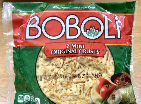 Boboli® Pizza Crust Pesto Flatbread Recipes, Boboli Pizza Crust, Boboli Pizza, Boboli Pizza Recipes, Baked Pizza, Pizza Salad, Bread Bakery, Personal Pizza, Making Homemade Pizza