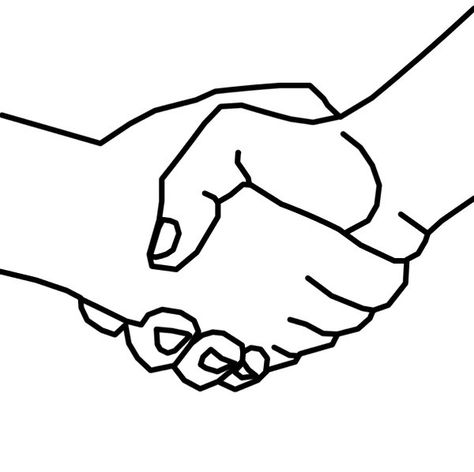 Handshake Coloring Page To Print Shaking Hands Drawing, Lawyer Marketing, Hand Outline, Hands Drawing, Peace Poster, Hand Symbols, Shaking Hands, Lyrics And Chords, Drawing Clipart