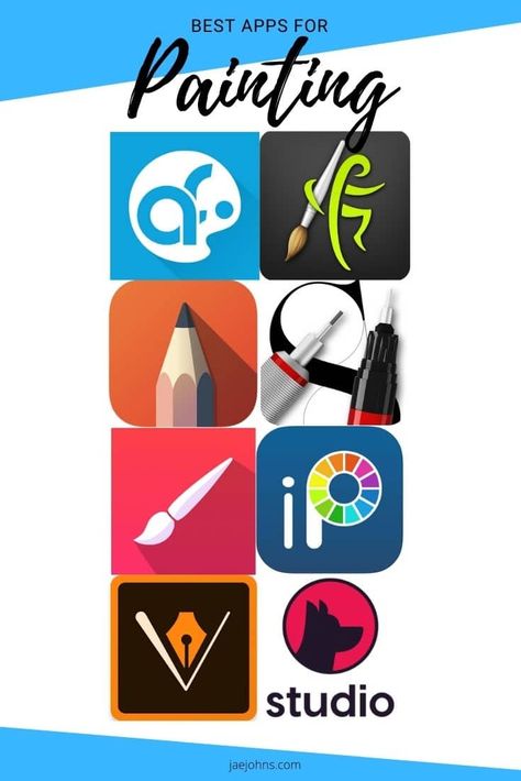 8 Best Free and Paid Apps for Painting (2021) - Jae Johns Krita Drawing, Good Drawing Apps, Painting 2023, Sketchbook App, Tablet Apps, App Drawings, Digital Drawing Tablet, Digital Art Software, Android Art