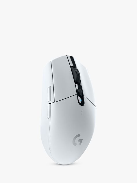 It's easy to overlook your gaming accessories. Sure having a beefy graphics card is great and all, but try playing CS:GO or Fortnite on a trackpad. Go on, we'll wait (spoiler: it's not fun). A good, wireless, lightweight mouse is therefore essential. Enter Logitech's G305. Kitted out with 6 programmable buttons (all customisable with macros), everything feels super responsive thanks to mechanical switches. We won't go into the technical side of what that means, but just know it'll give you faste Logitech G305, Logitech Mouse, Hand Movements, Dream Desk, Custom Computer, Dream List, Tech Branding, Cool New Gadgets, Graphics Card