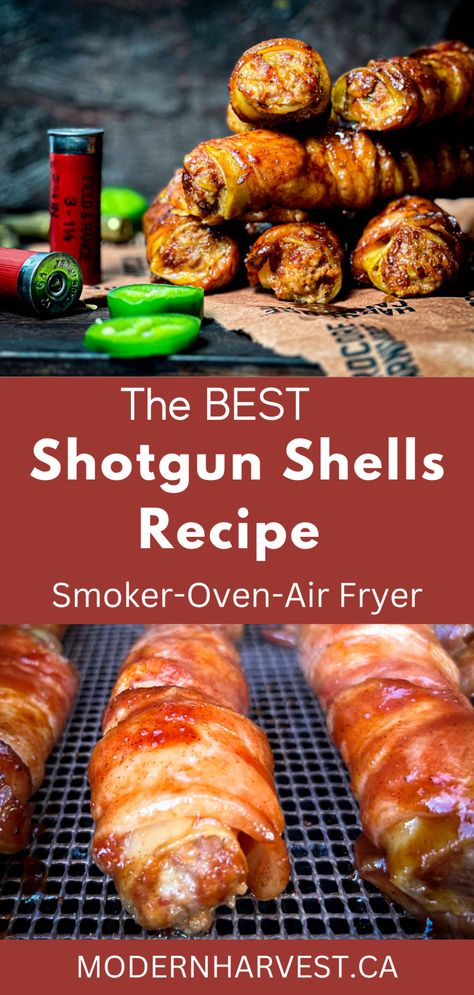 The Best Shotgun Shells Recipe (Oven Baked, Smoked, or Air Fried) Shotgun Shells Recipe, Whisky Cocktail, Shells Recipe, Pellet Grill Recipes, Ground Italian Sausage, Stuffed Shells Recipe, Shotgun Shell, Shot Recipes, Smoker Recipes