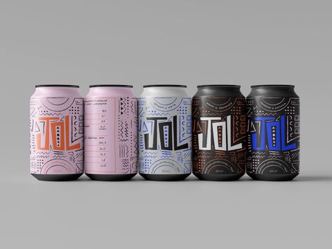 Veronika Potapova - - World Brand Design Society / JOL is a series of drinks inspired by the hot and rhythmic parties of Africa. The naming, lettering and pattern were developed for the product, which ... African Drinks, Beverage Packaging Design, Energy Drinks Packaging, African Drawings, Drinks Packaging, Visual Metaphor, Drinks Brands, Coffee Cup Design, Carbonated Drinks