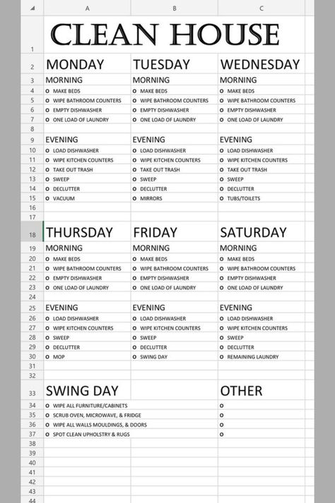 ✨ Clean House Checklist ✨ Tackle every room with this essential cleaning checklist! From dusting to decluttering, keep your home feeling fresh, organized, and spotless. 🧼✨ #CleanHouseChecklist #HomeCleaning #ClutterFreeHome #OrganizedLiving #CleaningRoutine Clean Your House In A Week, To Do List Cleaning House, House Checklist Maintenance, Keep House Clean Schedule, Minimalist Home Checklist, Housewarming Checklist, Cleaning Hacks Living Room, Deep Cleaning Living Room, 2 Hour House Cleaning Checklist