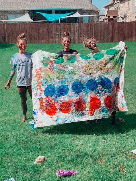 Paint Twister Aesthetic, Twister Aesthetic, Bucketlist 2024, Paint Twister, Bsf Goals, Summer Painting, Summer Plans, Summer Ideas, Summer Crafts