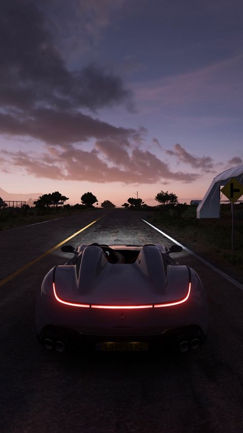 Ferrari Monza, Forza Horizon 5, Forza Horizon, Back Ground, Ferrari, Sports Car, Wallpapers, Cars, Vehicles