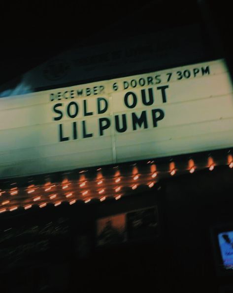 lil pump sold out concert sign Sold Out Concert, Concert Signs, Lil Pump, 2024 Vision, Name Tags, Broadway Show Signs, Vision Board, Collage, Concert