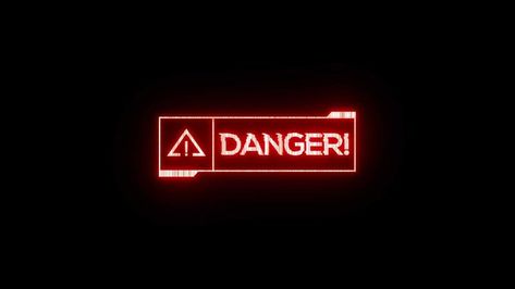 danger neon effect icon loop Animation video transparent background with alpha channel. Danger Aesthetic, Danger Background, Danger Video, Nike Wallpapers, Neon Effect, Loop Animation, Cool Nike Wallpapers, Animation Video, Nike Wallpaper