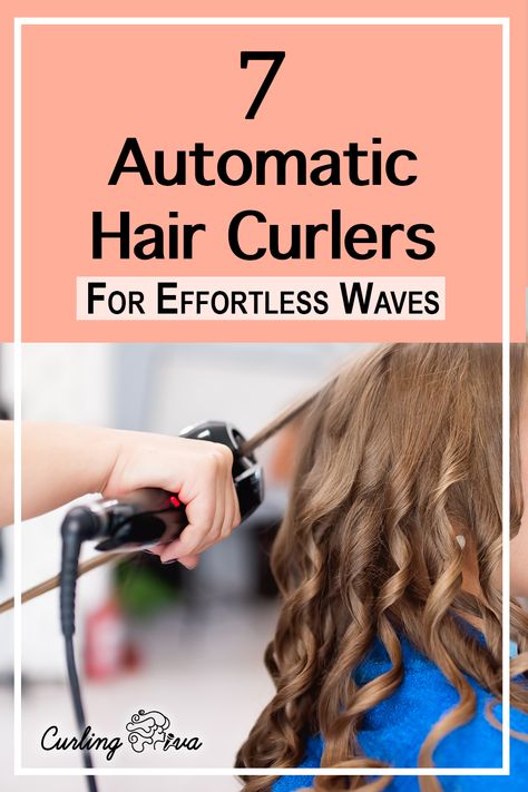 Even with styling tools like the curling irons, it’s still a challenge to get perfect curls. With hair curling machines and automatic hair curlers, this is no longer a problem.  If you have the best hair curling machine or automatic hair curler in your hands.. with the touch of the button, you break no sweat just to achieve the perfect style that you want.  #curls #curling #hair #waves #haircurlers Hair Curling Tools Products, Best Hair Curling Tools, Best Curling Iron For Long Hair, Hair Curling Machine, Hair Curler Wand, Best Hair Curler, Easy Curled Hairstyles, Hair Curling Tools, Automatic Hair Curler