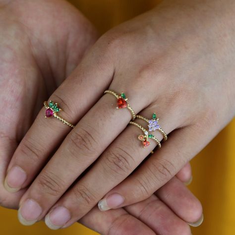 Seed bead rings diy