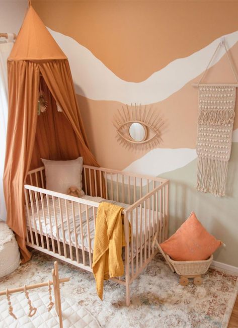 30 Adorable Baby Nursery Decor Ideas for all gender Brown Nursery, Zen Room, Nursery Room Design, Baby Room Inspiration, Nursery Room Inspiration, Baby Nursery Bedding, Nursery Inspo, Nursery Blanket, Nursery Baby Room