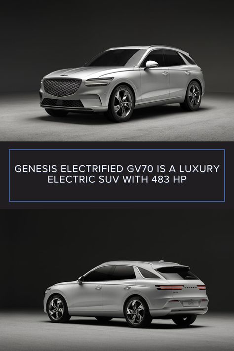 Genesis Gv70 Electrified, Audi Q, Electric Suv, Asian Market, Compact Suv, 2023 Vision, Body Contouring, Electric Motor, Guangzhou