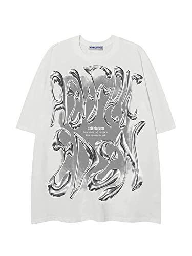 Holographic Print, Top Streetwear Brands, Aelfric Eden, Streetwear Shirts, Silver Holographic, Futuristic Style, 150 Lbs, 110 Lbs, Liquid Metal