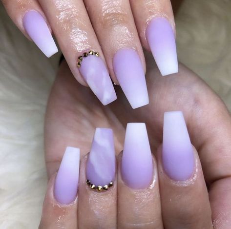 ▷ 1001+ ideas and designs for eye-catching ombre nails Nails Lavender, Nail Purple, Acrylic Nails Natural, Purple Ombre Nails, Nails Dark, Water Nails, Violet Pastel, Marble Nail Designs, Nails Ombre