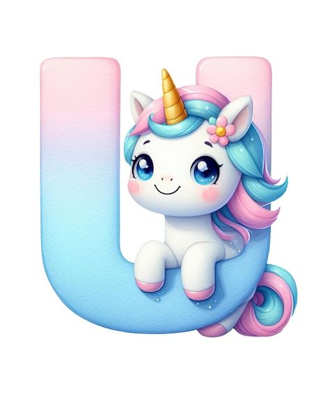 Unicorn Alphabet, Cute Alphabet, Logo Psd, Free Business Card Mockup, Event Food, Card Banner, Business Card Maker, Flyer Maker, Poster Invitation