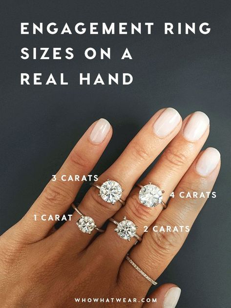 Diamond size comparison Carat Comparison, Different Engagement Rings, Pink Wedding Rings, Antique Diamond Ring, Princess Cut Diamond Ring, Ruby Wedding Rings, Vintage Diamond Engagement Ring, Morganite Engagement Ring Set, Cheap Wedding Rings