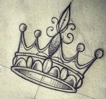 Princess Crown Drawing, Princess Crown Tattoos, Tiara Tattoo, King Crown Tattoo, Crown Stencil, Queen Crown Tattoo, Queen Drawing, Crown Drawing, Tattoo Lettering Design