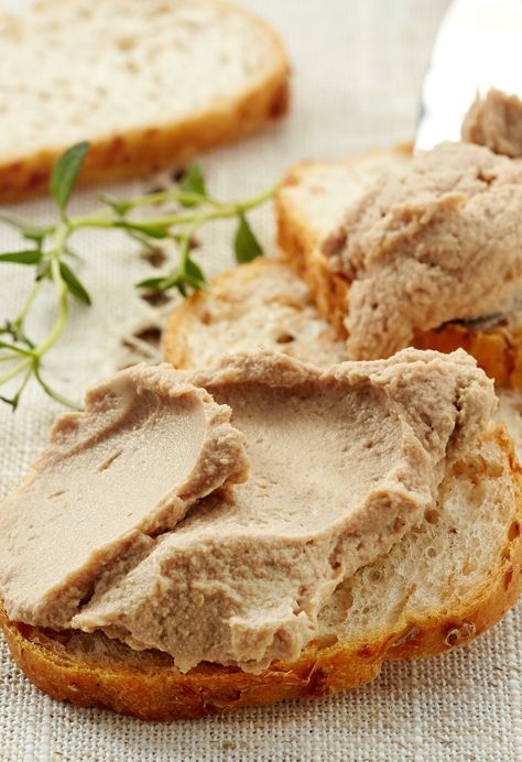 Pork Liver Pate Recipe, Duck Liver Pate Recipe, Chicken Liver Pate Recipe, Liver Pate Recipe, Duck Pate, Spanish Sausage, Pork Liver, Liver Pate, Pate Recipes