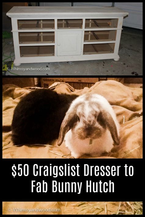 Dresser Turned Bunny Hutch, Rabbit Furniture Diy, Bunny Furniture Diy, Indoor Rabbit Setup Diy, Diy Rabbit Hidey House, Bunny House Diy, Puppy Play Pen Ideas, Diy Bunny House, Diy Bunny Cage Indoor