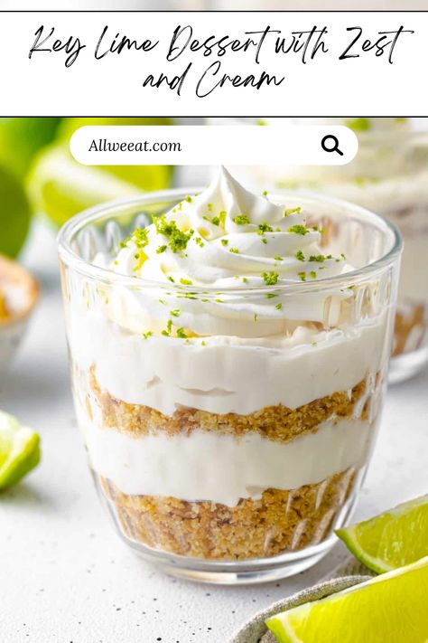 🍋 Refresh your taste buds with this zesty Key Lime Dessert topped with a creamy layer and fresh lime zest! Smooth, tangy, and easy to make, it’s the perfect summer dessert or a sweet treat for any occasion. Ready in just minutes, this delightful dessert combines the bright flavors of key lime with rich creaminess for a balanced bite. Ideal for no-bake desserts or a quick, refreshing dessert option! #KeyLimeDessert #EasyDesserts #CitrusLovers #CreamyDesserts #QuickSweets Key Lime Shooters, Lime Pudding Recipes, Key Lime Custard, Key Lime Dessert Recipes, Key Lime Dessert, Key Lime No Bake, Lime Dessert Recipes, Lime Dessert, Quick Sweets