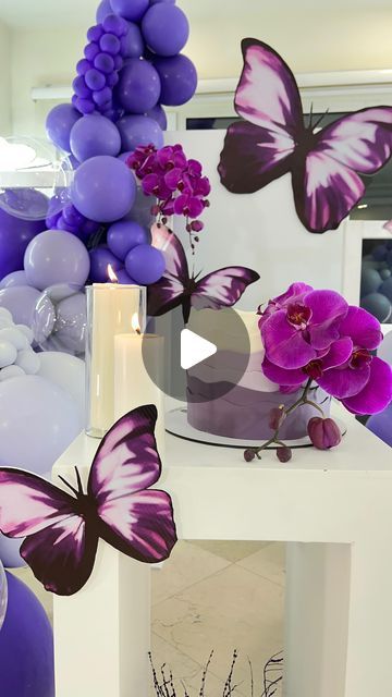 ‎بادکنک آرایی تولد و مراسم🎈💫‎ on Instagram: "🙋🏼‍♀️🙋🏼‍♀️
Purple Butterfly 💜
🌷
@sintin_balloon 
.🌷
@sintin_balloon 
.🌷
.
✨✨✨✨✨
🌷🌷🌷🌷🌷" Purple Butterfly, Balloons, Purple, On Instagram, Instagram