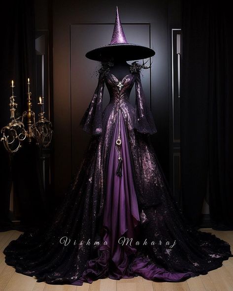 Purple Prom Dress Long, Vishma Maharaj, Rich Clothes, Beautiful Long Dresses, Purple Prom Dress, Fantasy Dresses, Queen Dress, Fantasy Gowns, Pretty Prom Dresses