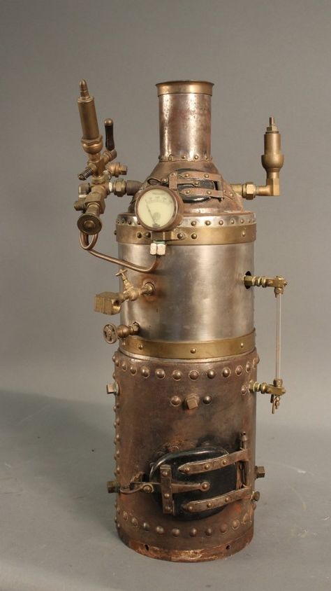 Steam Power Plant, Steampunk Machine, Steampunk Furniture, Steam Engine Model, Steampunk Jewellery, Diy Projects Decor, Steampunk Tendencies, Steampunk Artwork, Steam Boiler