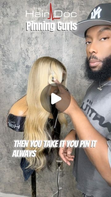 Thehairdoc Steven Thomas on Instagram: "Pinning up your curls ! Get out your note pads ! 
.

#dmvhairstylist #atlhairstylist #dmvstylist #hustonhairstylist #lacefrontwigs #lacefrontal #wigs#weaves #lacefrontal #laceclosures #laceclosure #laceclosurewig #thehairdoc
 #karenhugerhairstylist #rhop" Steven Thomas, Pin Curl, Salon Owner, Salon Owners, Pin Curls, Note Pads, Lace Closure Wig, Lace Frontal, Lace Closure