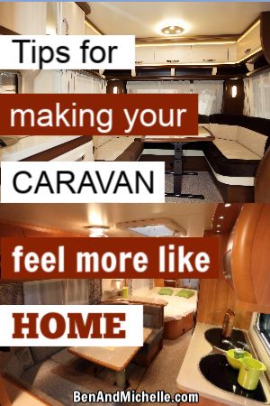 Living In Caravan, Touring Caravan Hacks, Caravan Set Up, Caravan Must Haves, Caravan Decor Ideas, Small Caravan Interior Ideas, Touring Caravan Interior Ideas, Caravan Decorating Ideas, Touring Caravan Makeover