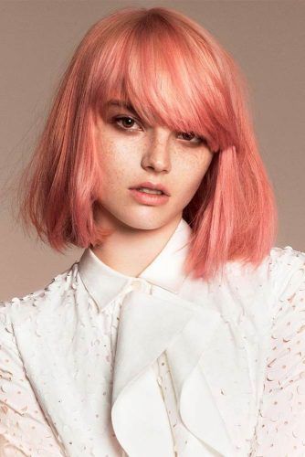 Ideas How to Style Your Bob Cut Hair ★ See more: http://lovehairstyles.com/medium-bob-cut-hair-styles/ Angelo Seminara, Classic Bob Hairstyle, Pink Bob, Winter Hair Care, Medium Bob Haircut, Stacked Bob Hairstyles, Lob Haircut, Pigtail Hairstyles, Popular Haircuts