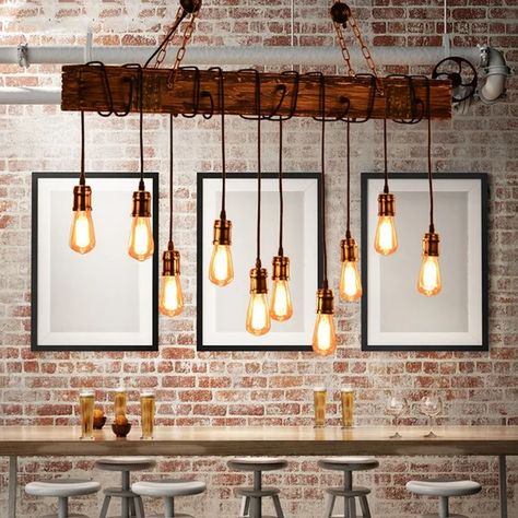 Industrial dining room decor